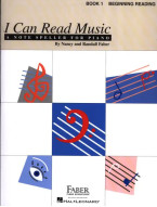 Nancy Faber: I Can Read Music Book 1 - Beginning Reading (noty na klavír)