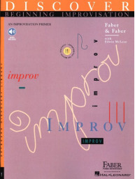 Discover Beginning Improvisation: An Improvisation Primer (noty na klavír)(+audio)