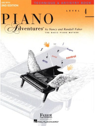 Piano Adventures Technique & Artistry Book - Level 4 (noty na klavír)