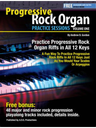 Progressive Rock Organ Practice Session Volume 1 - In All 12 Keys (noty na varhany)(+audio)