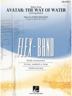 Music from Avatar: The Way of Water (noty pro flexibilní orchestr, party, partitura)