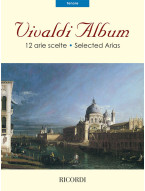 Vivaldi Album: Selected Arias - Tenore (noty na zpěv, klavír)