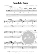 Pachelbel's Canon For Classical And Fingerstyle Guitar (noty, tabulatury na kytaru)