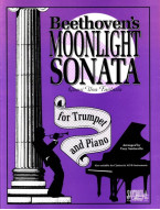 Ludwig van Beethoven: Moonlight Sonata (noty na trubku, klavír)