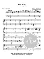 Ludwig van Beethoven: Ode To Joy (noty na trubku, klavír)
