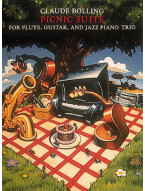 Claude Bolling: Picnic Suite For Flute, Guitar And Jazz Piano Trio (noty na klavír, příčnou flétnu, kytaru, basu, bicí)