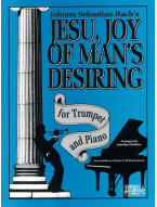 Johann Sebastian Bach: Jesu, Joy Of Man's Desiring (noty na trubku, klavír)