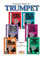 Santorella Singles For Trumpet (noty na trubku, klavír)