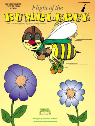 Nikolaj Rimskij-Korsakov: Flight Of The Bumble Bee (noty na c nástroje)
