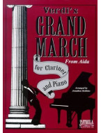 Giuseppe Verdi: Grand March From Aida (noty na klarinet, klavír)