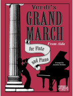 Giuseppe Verdi: Grand March From Aida (noty na příčnou flétnu, klavír)