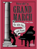 Giuseppe Verdi: Grand March From Aida (noty na altsaxofon, klavír)