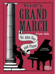 Giuseppe Verdi: Grand March From Aida (noty na altsaxofon, klavír)