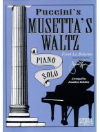Puccini's: Musettas Waltz From La Boheme (noty na klavír)