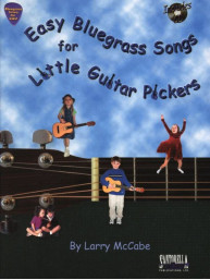 Easy Bluegrass Songs For Little Guitar Pickers (noty, tabulatury na snadnou kytaru)(+audio)