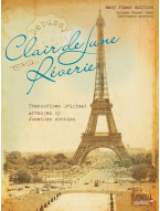 Claude Debussy: Clair De Lune & Reverie (noty na snadný klavír)(+audio)