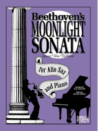 Beethoven's Moonlight Sonata (noty na altsaxofon, klavír)