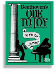 Beethoven's Ode To Joy Theme (noty na altsaxofon, klavír)