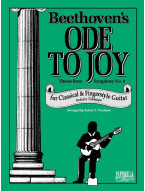Ludwig van Beethoven: Ode To Joy for Classical & Fingerstyle Guitar (noty, tabulatury na kytaru)