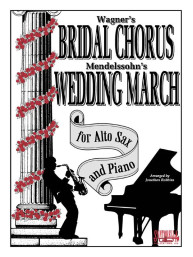 Wagner's Bridal Chorus & Mendelssohn's Wedding March (noty na altsaxofon, klavír)
