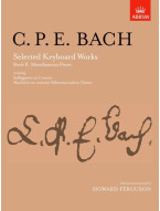 Carl Philipp Emanuel Bach: Selected Keyboard Works, Book II (noty na klavír)