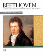 Ludwig van Beethoven: Selected Easiest Sonata Movements (noty na klavír)