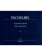 Johann Pachelbel: Selected Organ Works Volume 4 (noty na varhany)