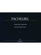 Johann Pachelbel: Selected Organ Works Volume 1 (noty na varhany)