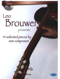 Leo Brouwer Presents 14 Pieces By New Composers (noty na kytaru)(+audio)