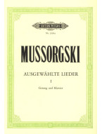 Modest Musorgskij: Selected Songs Vol. 1 (noty na zpěv, klavír)