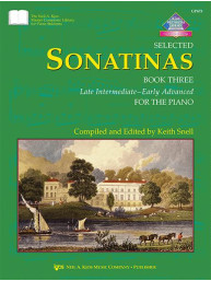 Keith Snell: Selected Sonatinas, 3 (noty na klavír)