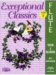 Exceptional Classics (noty na příčnou flétnu)(+audio)