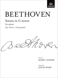 Ludwig van Beethoven: Sonata In G Minor Op.49 No.1 from Vol. I (noty na klavír)
