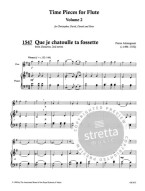 Time Pieces for Flute, Volume 2 (noty na příčnou flétnu, klavír)
