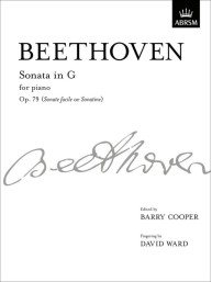 Ludwig van Beethoven: Sonata in G for Piano from Vol. III (noty na klavír)