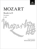 Wolfgang Amadeus Mozart: Rondo In D Major K.485 Piano (noty na klavír)