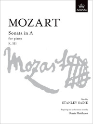 Wolfgang Amadeus Mozart: Sonata In A K.331 (noty na klavír)