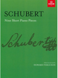 Franz Schubert: Nine Short Piano Pieces (noty na klavír)