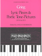 Edvard Grieg: Lyric Pieces And Poetic Tone-Pictures Op.12/Op.3 (noty na klavír)