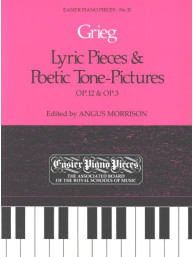 Edvard Grieg: Lyric Pieces And Poetic Tone-Pictures Op.12/Op.3 (noty na klavír)