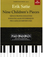 Erik Satie: Nine Children's Pieces (noty na klavír)