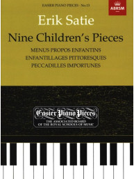 Erik Satie: Nine Children's Pieces (noty na klavír)