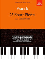 César Franck: 25 Short Pieces From L'Organiste (noty na klavír)
