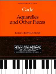 Niels Wilhelm Gade: Aquarelles and Other Pieces (noty na klavír)