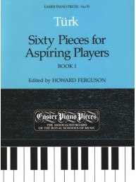Daniel Gottlob Türk: 60 Pieces For Aspiring Players Book 1 (noty na klavír)