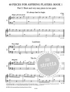 Daniel Gottlob Türk: 60 Pieces For Aspiring Players Book 1 (noty na klavír)