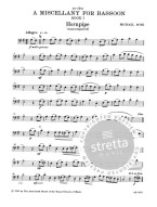 A Miscellany for Bassoon, Book I (noty na fagot, klavír)