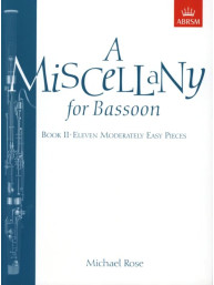 A Miscellany for Bassoon, Book II (noty na fagot, klavír)