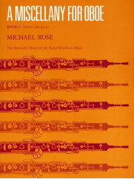 A Miscellany for Oboe, Book I (noty na hoboj, klavír)