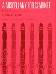 A Miscellany for Clarinet, Book II (noty na klarinet, klavír)